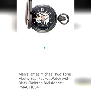 James Michael pocket watch
